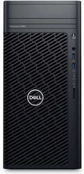 Dell Precision 3680 Desktop PC (Nucleu i7-14700/32GB DDR5/1TB SSD + 2TB HDD - unitate de hard disk/W11 Pro)