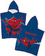 Borea Kids Beach Poncho Spiderman Blue