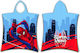 Borea Kinder Strandponcho Spiderman Blau