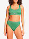 Bikini Slip High Waist Green-black