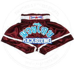 Thai Smai Ανδρικό Σορτσάκι Kick/Thai Boxing Κόκκινο