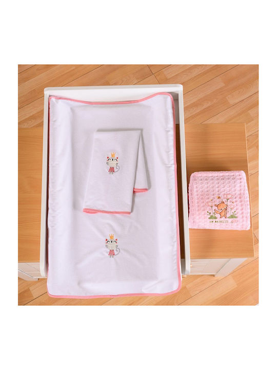 abo Burp Cloth Pink