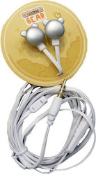 Yookie In-Ear Freisprecheinrichtung Kopfhörer mit Stecker 3.5mm Silber