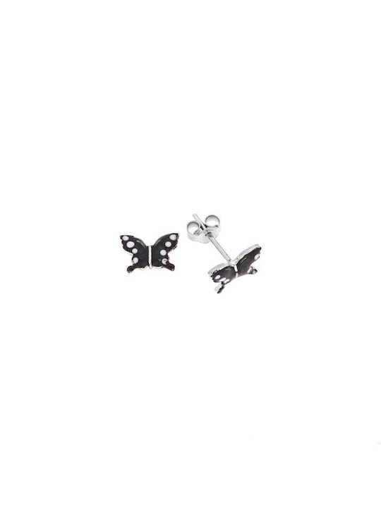 Senza Kids Earrings Studs Butterflies made of Silver