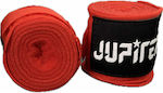 Jupiter Martial Arts Hand Wrap 2.5m Red JP-HW25-RD