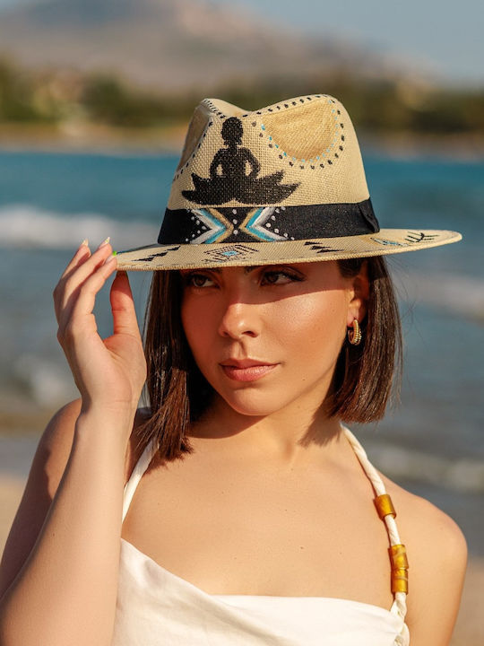LiebeQueen Fabric Women's Hat Beige