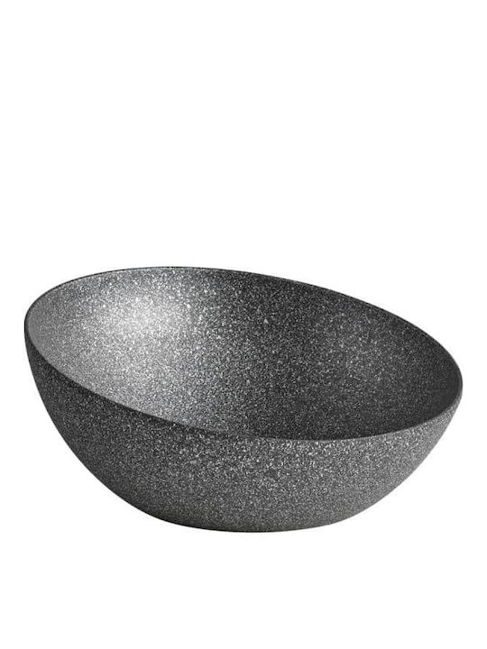 APS Σαλατιέρα Αλουμινίου Μαύρη 26.5x26.5cm