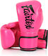Fairtex Boxhandschuhe aus Synthetikleder für Kampf Rosa