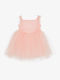 Trendy Shop Παιδικό Φόρεμα Τούλινο Αμάνικο Πορτοκαλί