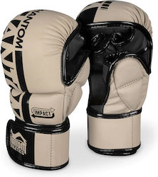 Phantom Athletics Synthetic Leather MMA Gloves Beige