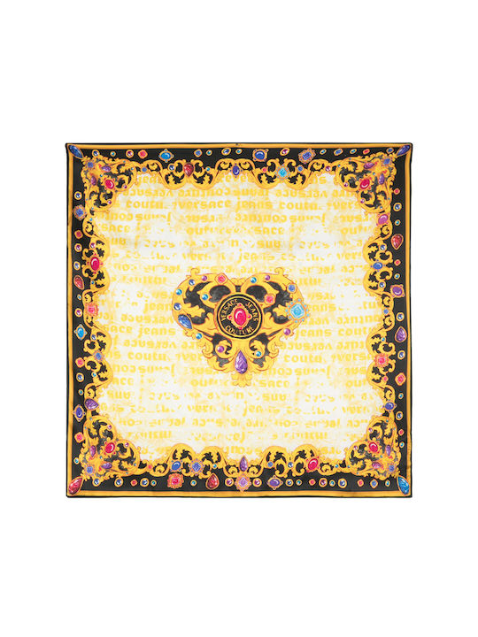 Versace Fular de damă din mătase Multicolor