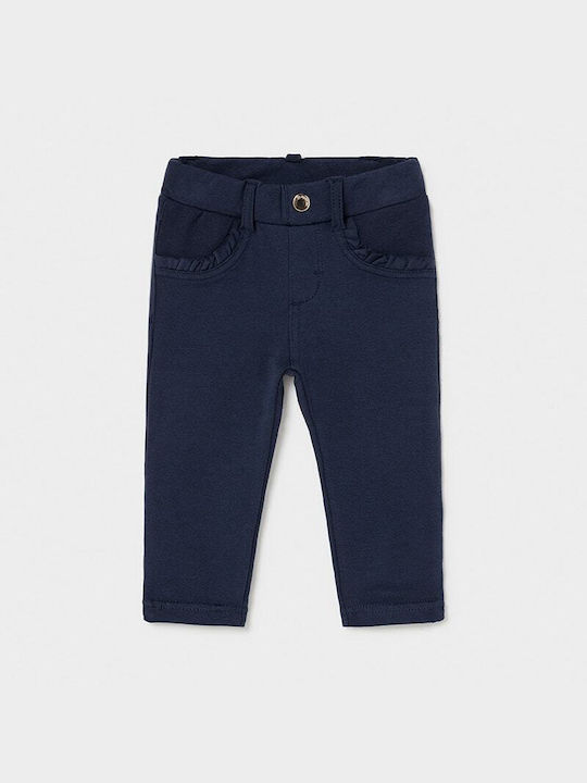 Mayoral Kids Trousers Blue