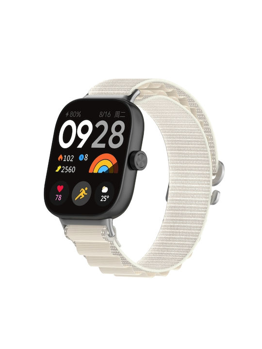 Strap Fabric White (Redmi Watch 4 / Redmi Watch 5Huawei Band 8)