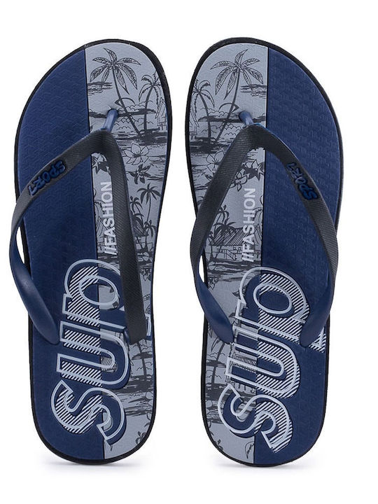 Love4shoes Kinder Flip Flops Blau