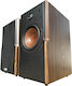 TRF WTCB652HS WTCB652HS B/BR PVC Pair of Hi-Fi Speakers Bookself 80W 2 No of Drivers Gold / Brown