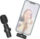 Puluz PU3083B Wireless Microphone Πέτου, Clip On for Mobile