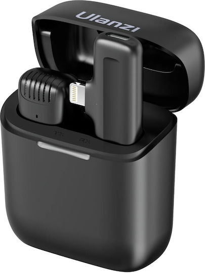 Ulanzi J11 Seturi Wireless Microfon Πέτου, Clip On pentru Mobil