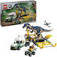 LEGO Jurassic World Allosaurus Transport Truck for Ages 8+ 588 Pieces