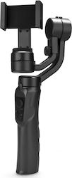 Techsuit F6 Gimbal Κινητού Μαύρο