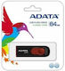 Adata 64GB USB 2.0 Stick Schwarz