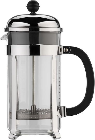 Bodum Filterkaffeemaschine Handbetrieb Rostfreier Stahl Silber 1lt