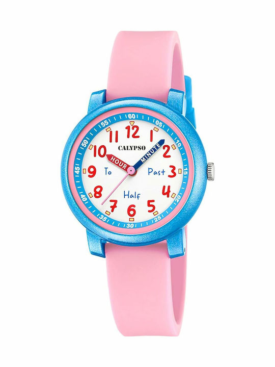 Calypso Kids Analog Watch with Rubber/Plastic S...