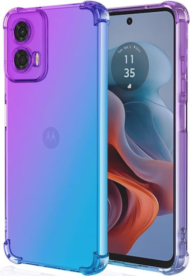 Back Cover Σιλικόνης Μωβ (Motorola Edge 50 Fusion 5G)