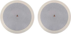 Granite In der Wand Installationslautsprecher 30W Stück Grau TOP-TWO-65T-PLUS