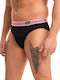 Men's Slip Black/ Pink