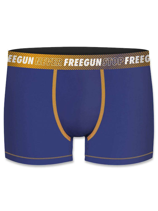 Freegun Herren Boxershorts Grey 2Packung