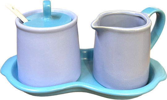 Milk Jug & Sugar Bowl Set Serving Purple