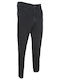 Stefansxxl Men's Trousers Elastic Black