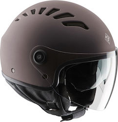 Tucano Urbano Bronze Matt Motorradhelm Jet ECE 22.05 920gr