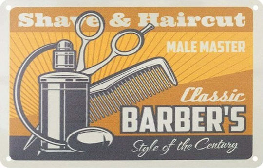 Activeshop Hairdressing-Beauty Accessories Plaque Barber B001