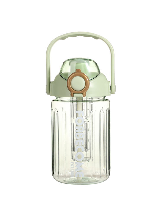 Tpster Παγούρι Πλαστικό 800ml Πράσινο