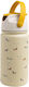 The Cotton Cloud Kids Water Bottle Thermos Stainless Steel with Straw Non Spill 420ml