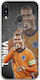 Euro 2024 Virgil Van Dijk Samsung Galaxy M20 Flexible Tpu Transparent Silicone