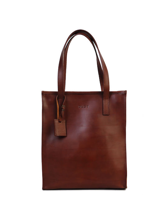 The Dust Company Leather Women's Bag Tote Hand Brown