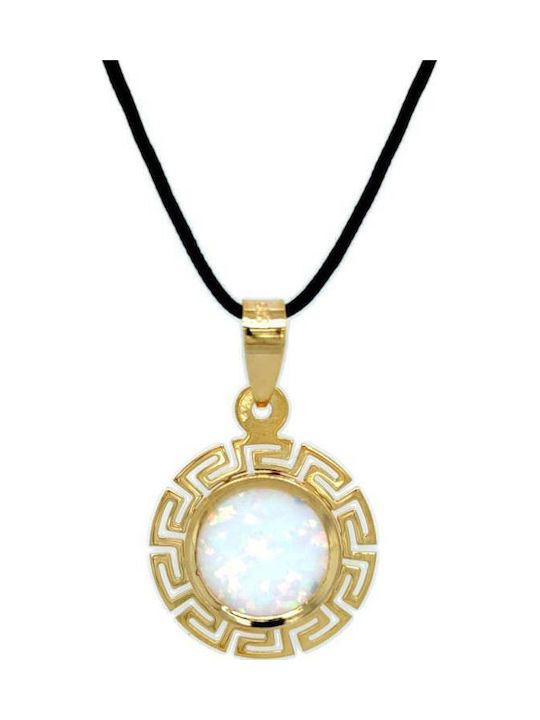 Drandakis Halskette Unendlichkeit aus Gold 14K