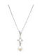 Goldjewels Charm from Silver with Pearls