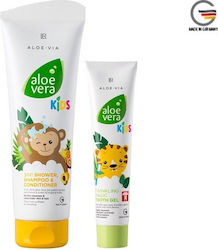 LR Kids Organic Conditioner Bubble Bath Shampoo 250ml