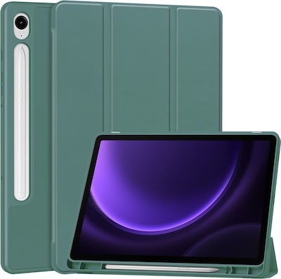 Techsuit Flip Cover Silicon Verde iPad Air 13 (2024)
