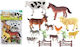 Set de figurine de animale de fermă 10 bucăți 026-42e 314260