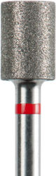 Acurata Safety Nail Drill Diamond Cutter Bit with Cone Head Red