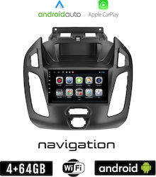 Booma Ηχοσύστημα Αυτοκινήτου για Ford Transit Connect (Bluetooth/USB/WiFi/GPS/Apple-Carplay/Android-Auto) με Οθόνη Αφής 7"