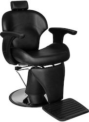 Barber Equipment Καρέκλα Κουρείου Μαύρη με Ρυθμιζόμενο Ύψος Barber Equipment Καρέκλα Κουρείου Μαύρη με Ρυθμιζόμενο Ύψος