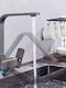 Stocco U-Shaped Kitchen Faucet Counter Gray