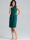 Lenitif Midi Dress Sleeveless Green