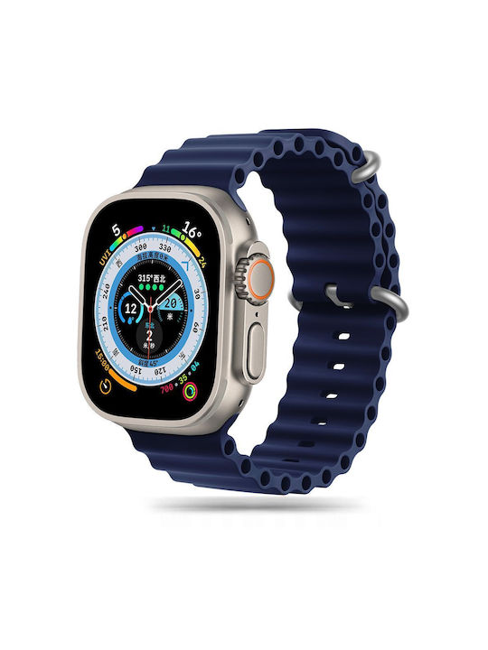 Tech-Protect Armband Silikon Blau (Huawei Watch 4)