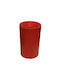 Green City International Waste Bin Recycling Plastic Red 28lt 1pcs